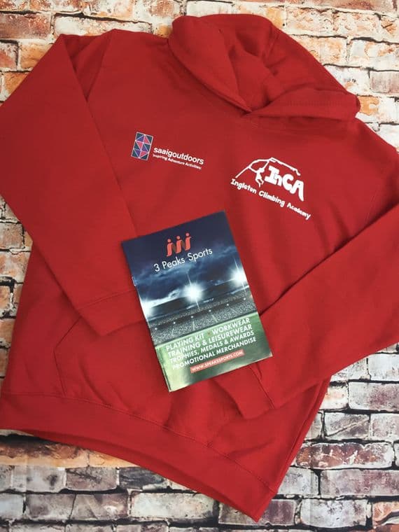 ADULT FIRE RED HOODIE