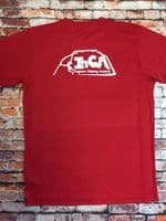 ADULT FIRE RED T-SHIRT