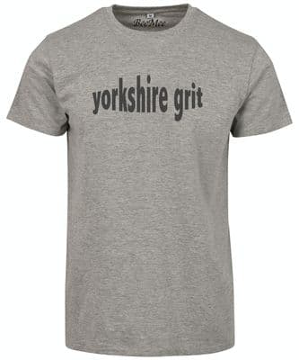 BeeMee yorkshire grit heather grey t-shirt