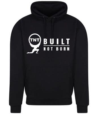 BUILT NOT BORN WHITE PRINT