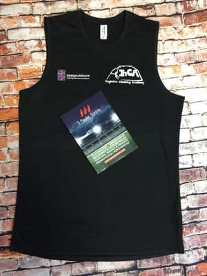 MEN'S BLACK CLUB VEST