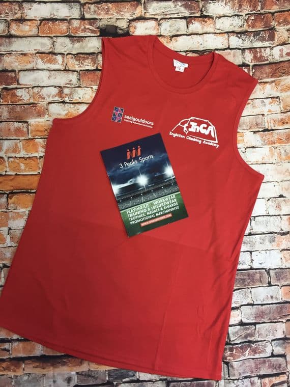 MEN'S FIRE RED CLUB VEST