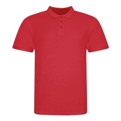 RED UNBRANDED POLO SHIRT