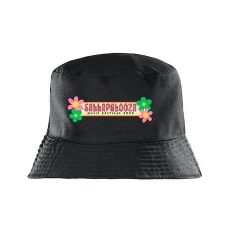 SALLAPALOOZA - BUCKET HAT - BLACK