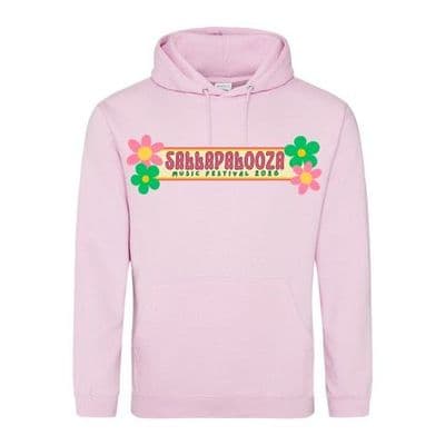 SALLAPALOOZA HOODIE - BABY PINK