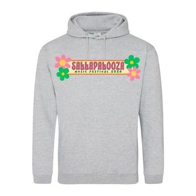 SALLAPALOOZA HOODIE - HEATHER GREY