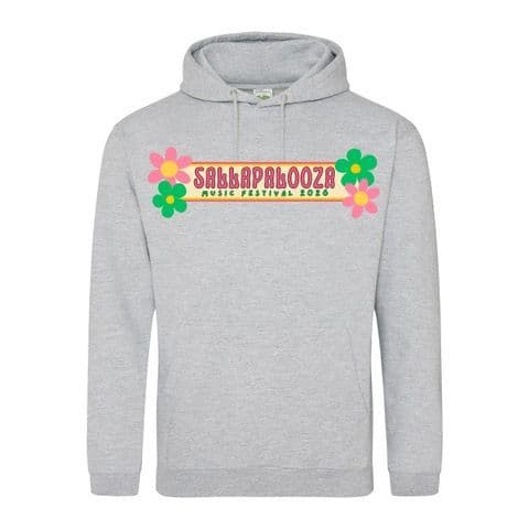 SALLAPALOOZA HOODIE - HEATHER GREY