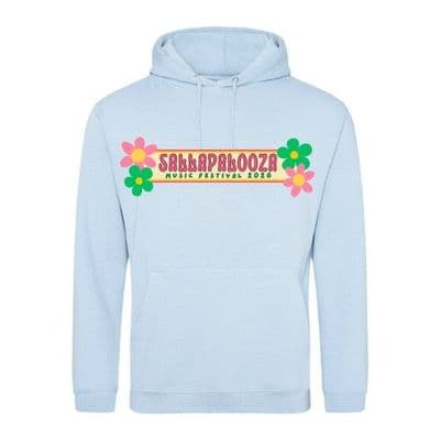 SALLAPALOOZA HOODIE - SKY BLUE