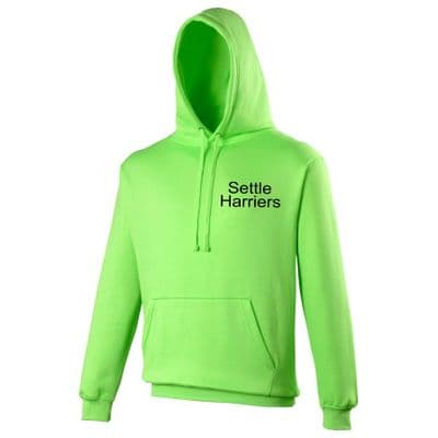 SETTLE HARRIERS ELECTRIC GREEN HOODIE