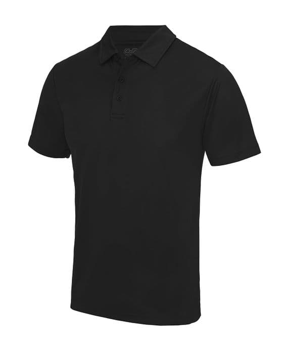 UNISEX BLACK POLO SHIRT