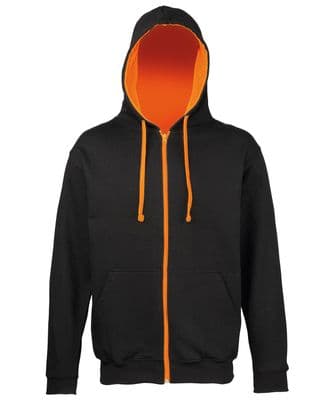 UNISEX ZIPPED HOODIE
