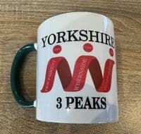 Yorkshire 3 Peaks Mug -Red