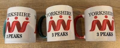 Yorkshire 3 Peaks Mug -Red