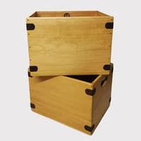 Album Crate Storage Rack With Classic Boxes 3 Bay