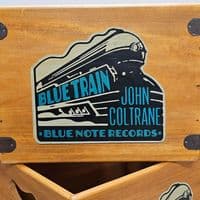 Blue Train Jazz -  Vinyl Record Boxes Handcrafted Album Storage