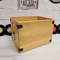 Classic Album Crate  Large 33RPM Pine - 12