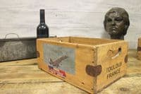 Concorde Vintage Box Great Gift Storage Crate Home Office Filton Bristol Toulous