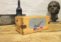 Concorde Vintage Box Great Gift Storage Crate Home Office Filton Bristol Toulous