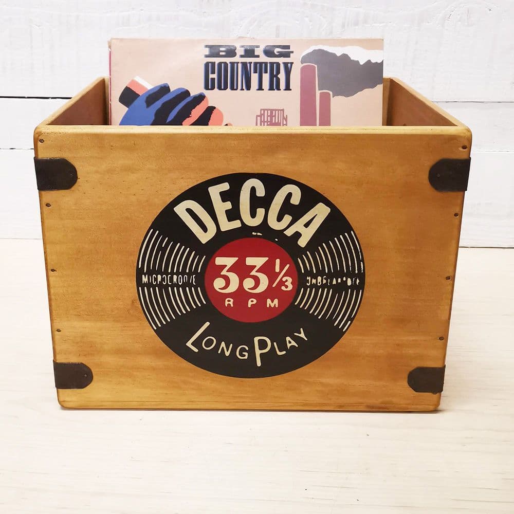 Decca 33 Vintage  LP Record Boxes.