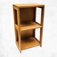 Handcrafted Wooden Vinyl Record Storage Racks LP 2 Bay -Pre-Order Sept 26