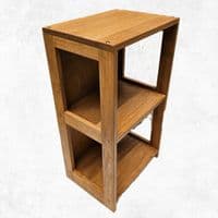 Handcrafted Wooden Vinyl Record Storage Racks LP 2 Bay -Pre-Order Sept 26