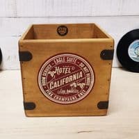 Hotel California  7 Inch Vinyl Crate