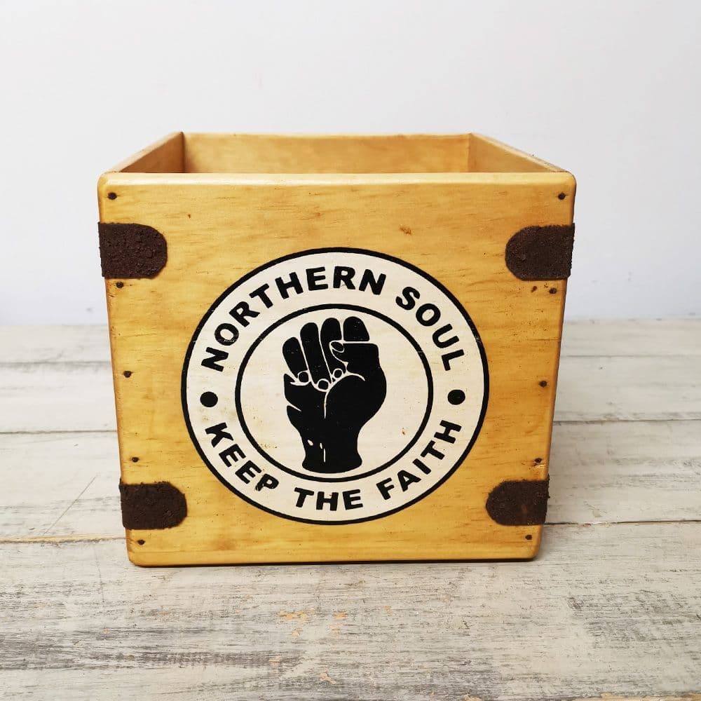 Northern Soul 7" Record Box Vintage Vinyl Crate PRE-ORDER
