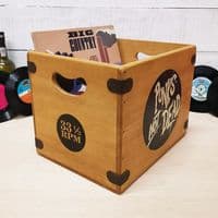 Punks Not Dead LP Record Box Vinyl Album Storage Crates PRE-ORDER
