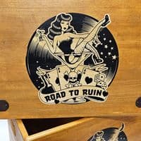 Road To Ruin -  Vinyl Storage Handcrafted Album Record Boxes