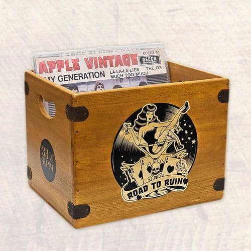 Road To Ruin - Vinyl Storage Handcrafted Album Record Boxes