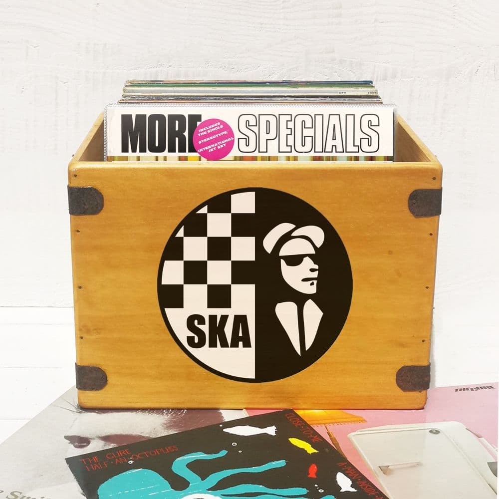 SKA Rudeboy LP Record Box Vinyl Album Storage - Pre-Order For Delivery Sept 2026