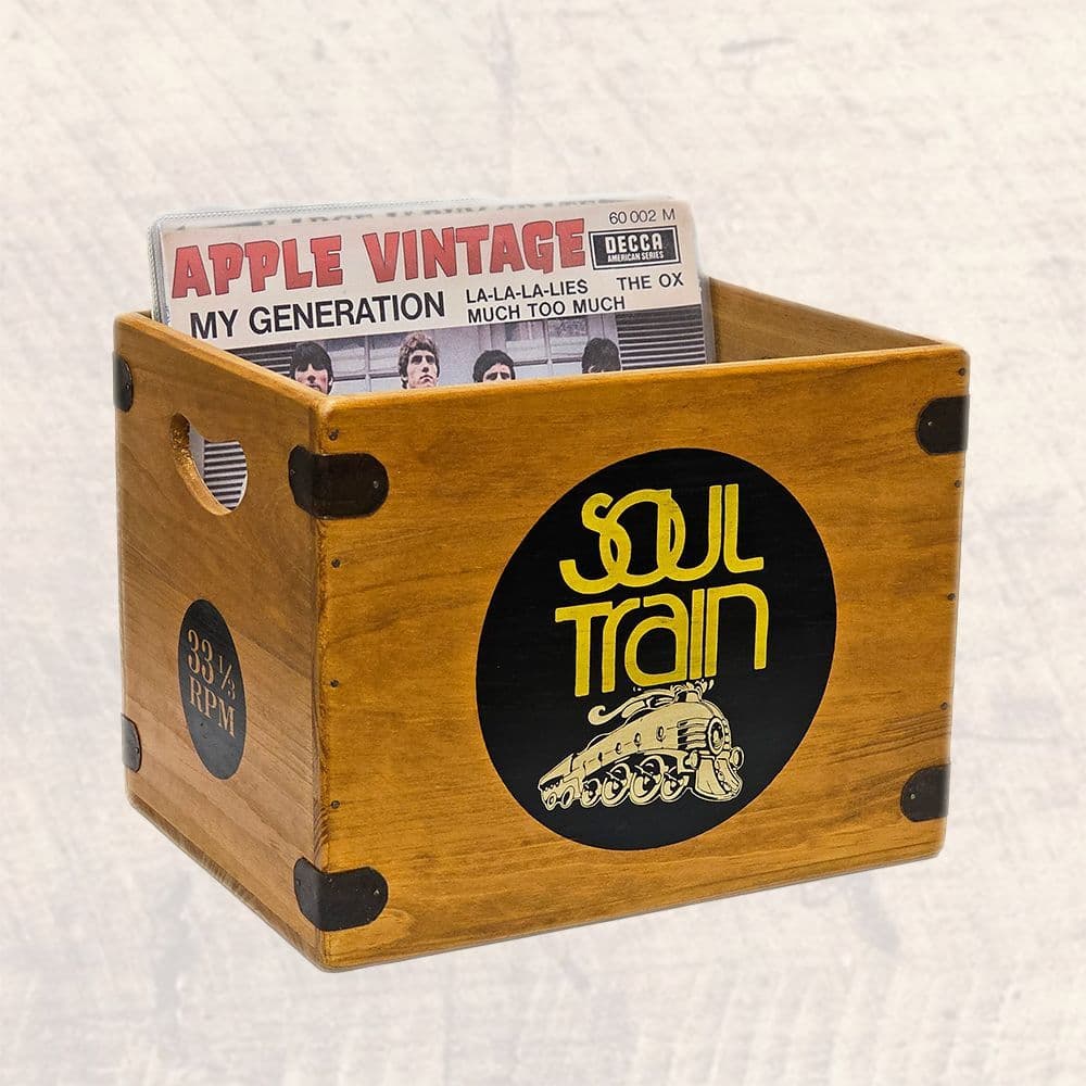 Soul Train -  Vinyl Storage Handcrafted Album Record Boxes - Pre-Order For Delivery Sept 2026