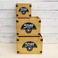 Stiff 76 Vinyl LP Boxes Album Storage Crate PRE-ORDER