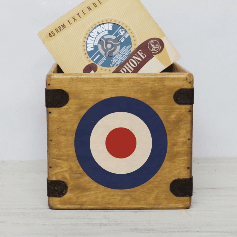 Target Vintage 7" Record Box Vintage Vinyl Crate PRE-ORDER