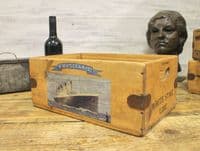 Titanic White Star Line Vintage Wooden Storage Crate & Box