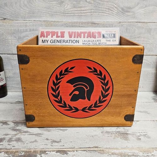 Trojan Wreath Record Box Vinyl Album Storage Crates PRE-ORDER