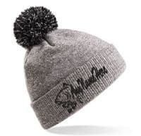 Carp Head design Embroidered Bobble Hat with any name Embroidered.