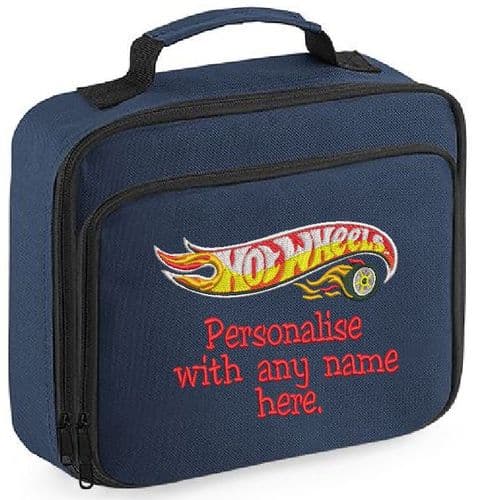 Hot Wheels Design Lunch Bag.
