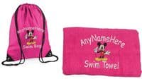 Mickey Mouse Swim bag and towel set.