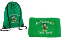 Mickey Mouse Swim bag and towel set.