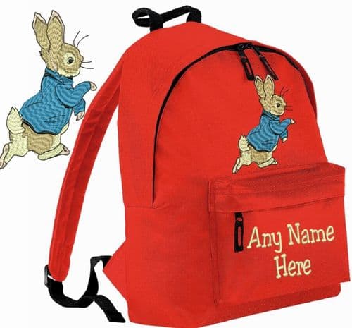 PETER RABBIT Rucksack/Backpack with any name