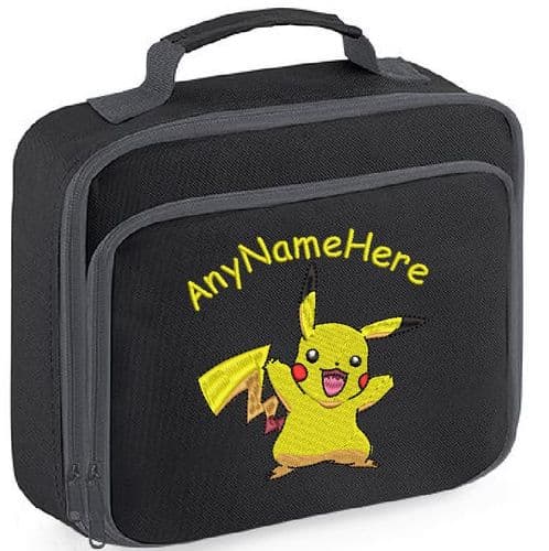 Pikachu from Pokemon design Lunch Bag.