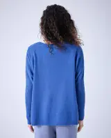 Absolut Cashmere Cardigan Paula horizon blue