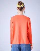 Absolut Cashmere Jumper Camille pomelo neon
