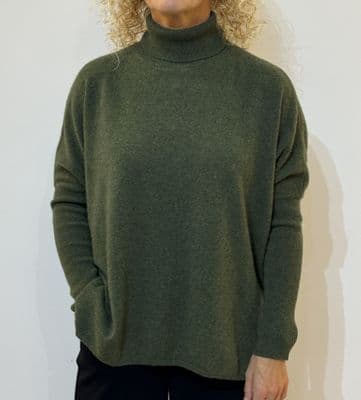 Absolut Cashmere Jumper Clara forest