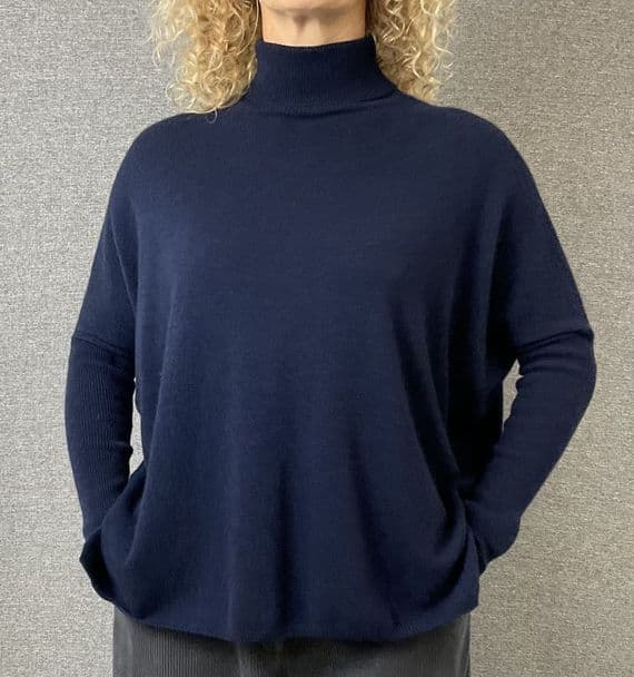 Absolut Cashmere Jumper Clara  nuit/navy