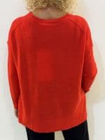 Absolut Cashmere Jumper Kenza poppy