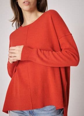 Absolut Cashmere Jumper Kenza poppy