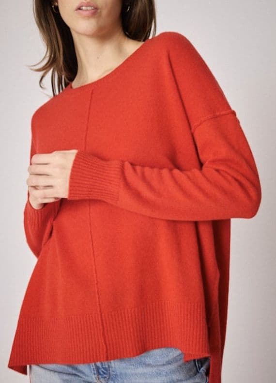 Absolut Cashmere Jumper Kenza poppy