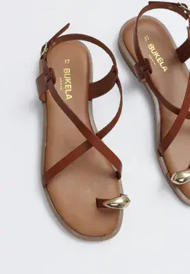 Bukela Sandal Ella cognac